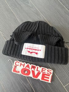 CHARLES JEFFREY LOVERBOY ニットハット FREE BLACK 