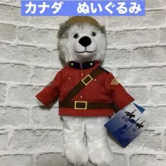 新品カナダポリスぬいぐるみスタッフドアニマル RCMPGRCシベリアンハスキー？