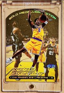 レア SP 1999 -00 Fleer Ultra KOBE BRYANT / コービー ブライアント Gold Medallion (5x NBA Champions) NIKE 