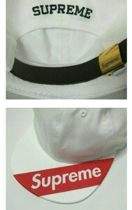 シュプリーム Visor Label 6-Panel 新品未使用！国内正規品！ Cap キャップ Supreme ボックスロゴ