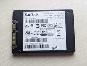 SanDisk SSD240GB　【動作確認済み】 