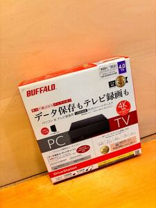 BUFFALO バッファロー 外付けHDD 外付けハードディスク　HD-EDS4U3-BE 4.0TB