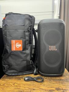 JBL【 PartyBox Club 120（キャリーバッグ付き）】Bluetooth スピーカー ワイヤレス マイク入力/ギター入力搭載/ポータブルスピーカー