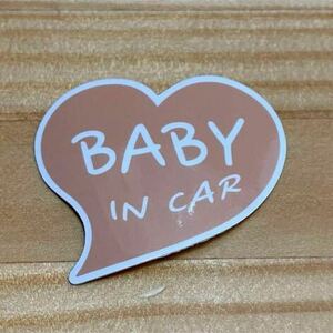 Baby In CAR 44 プリントステッカー 444 #bFUMI #oFUMI アウトレット