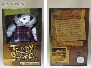 新品03年初代レア RITA MORTIS 殺人バット熊 テディスケアズ TeDDy SCARES プラッシュベア Plush Bear 検)リビングデッドドールズ 血まみれ