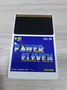 ★☆PCエンジン　 POWER ELEVEN パワー イレブン☆★