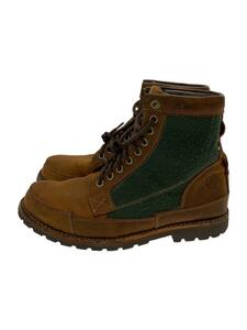 Timberland◆レースアップブーツ/US7.5/BRW/レザー/74150