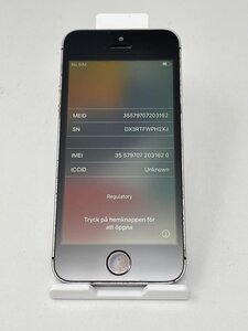 U377【ジャンク品】 iPhoneSE 16GB softbank版SIMロック解除 SIMフリー スペースグレイ