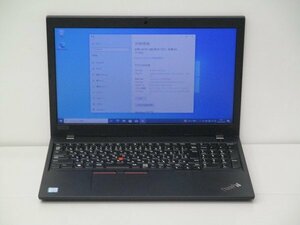 【1円スタート】lenovo ThinkPad L590 20Q8S17M00 Core i5 8265U 1.6Ghz 8GB 256GB(SSD) 15.6インチ HD (1366×768) Windows10 Pro 64bit