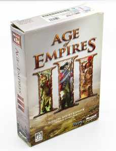 Microsoft AGE of EMPIRES III エイジ オブ エンパイア III リアルタイムストラテジーゲーム Windows CD-ROM 3枚組 中古 プロダクトキー付