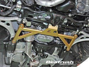 【LAILE/レイル】 Beatrush フロントメンバーサポートバー スバル WRX STi VAB [S86024PB-FA]