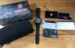 LUMINOX Carbon Seal 3800 3801 Series試着程度