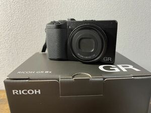 RICOH GRⅢx 使用少ない極美品784ショット　Haogeサムレスト付き　リコー　GR3x