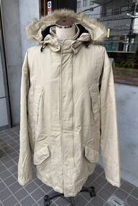 ★STUSSY★DUPONT★Thermolite★PLUS★ステューシー★デュポン★アウター★ジャケット★フード★ファー★メンズ★サイズXL★カーキ★