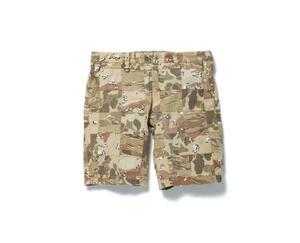 sophnet. ソフネット 14SS CAMOUFLAGE PATCH WORK SHORT PANT 迷彩柄切り替えパッチワークショーツ ハーフパンツ ベージュ S