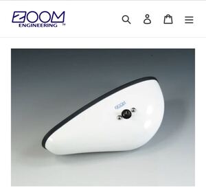 ZOOM ENGINEERING ズームエンジニアリング モナコミラー240 取付用アーム付き 白 ホワイト ブルミラー 未使用品