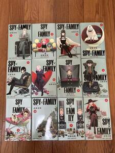 【美品】スパイファミリー（SPY×FAMIRY）1～12巻セット