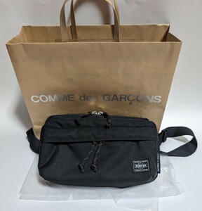 ★美品★ PORTER × COMME DES GARCONS HOMME コムデギャルソン ショルダーバッグ バッグ ウエストバッグ