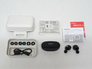 HE-179◆SONY ワイヤレスヘッドセット WF-1000XM5 ブラック 中古品