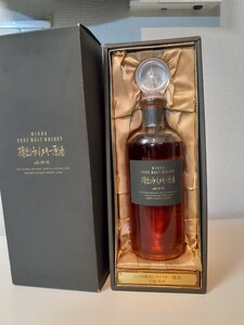 古酒 ウイスキー ニッカ NIKKA 樽出しウイスキー原酒500ml 55.1%共箱付 天使と乾杯