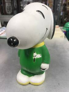 ヴィンテージ☆SNOOPY　BANK②　フィギュア☆レトロ、置物、スヌーピー、貯金箱