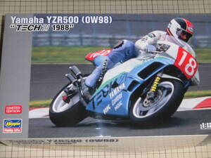 ハセガワ　　　　　　1/12　　限定品　　ヤマハ　YZR500　TECH21　”1988