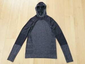 【美品】adidas＊ストレッチニットインナーシャツ＊茶系＊JP‐O