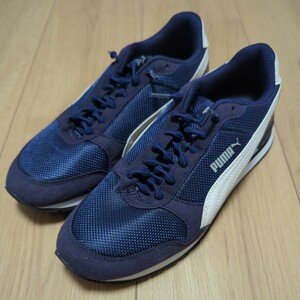 PUMA プーマ ST RUNNER サイズ 24.0cm スニーカー レディース シューズ 靴 紺/ブルー系 中古品