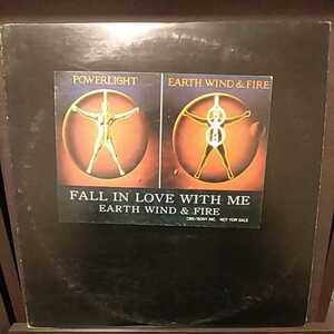 激レア　プロモ12inch盤　国内ONLY/EARTH WIND&FIRE FALL IN LOVE WITH ME