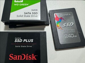 SSD240GB 8点セット 2.5インチ　 sata