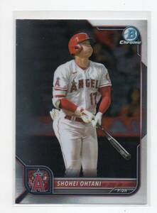 2022 Topps Bowman Chrome [大谷翔平/SHOHEI OHTANI] No.71 クロームベースカード MLB Angels Chrome Base Card