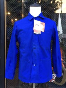 UKvintage DeadStock work jacket ワークジャケット イギリス 古着 ヴィンテージ ビンテージ ジャケット カバーオール ワーク ブルー MV844