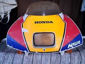 純正当時物　ホンダ　NSR50　ファイティングレッド HRCカラー