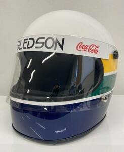 海外 送料込み 　高品質　アイルトン・セナ　F1　1977年モデル　実用レーシング　カート　ヘルメット　サイズ各種 等身大サイズ　レプリカ