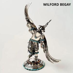 WILFORD BEGAY ウィルフォードビゲイ イーグルダンサーカチナ ナバホ　ターコイズ アーティスト　ホピ　インディアン