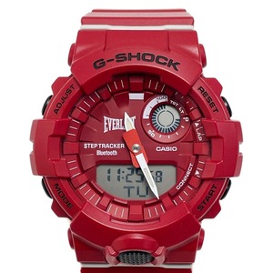 ☆☆ CASIO カシオ G-SHOCK G-SQUAD EVERLASTコラボ GBA-800EL-4AJR クォーツ メンズ 腕時計 やや傷や汚れあり