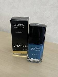 CHANEL　LE　VERNIS　BLUE　BOY　シャネル　ヴェルニ　ブルーボーイ　ネイルカラー　マニキュア　満タンに近いお品物　定形外は220円　②