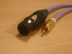 ★ 即決 Oyaide PA-02 V2 RCA－XLRメス 12m NEUTRIK ゴールドメッキコネクター NC3FXX-B　オヤイデ 金メッキ (L.R識別処理可) ★