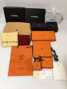 〇X001〇ブランド ハイブランド 空箱 空き箱 ケースのみ まとめ セット 大量 HERMES エルメス DIOR CHANEL Cartier PRADA LOUIS VUITTON 