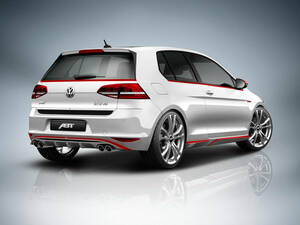 ABT VW GOLF 7 GTI (-2016ｙ) リアマフラー(76Φ ●● ●●)＆リアパネル