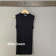Mila Owen ミラオーウェン　ノースリーブ　ニット　サイズF