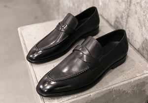 A45200-ビジネス・カジュアルどちらでも活躍できる　スタイリッシユなデザイン≪ビジネスshoes≫black　brown