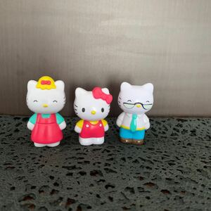 ★ハローキティ★パパ★ママ★親子セット★マスコット★ぬいぐるみ★根付け★HELLO KITTY★未使用★当時物★SANRIO★サンリオ★レア物★