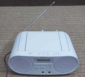 YI ア11-76 SONY ソニー ZS-S40 CDラジオ・ラジカセ FM/AM/ワイドFM対応 ジャンク