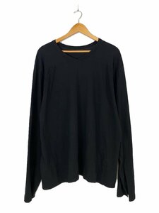 RICK OWENS DRKSHDW◆長袖Tシャツ/one/コットン/ブラック/DU20F1265-RN