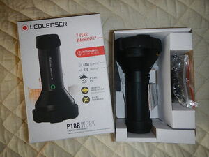 LEDLENSER P18R work 未使用品　4500Lm