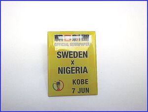 0220♪2002・日韓・サッカーワールドカップ・ピンバッジ・未使用♪