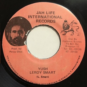 試聴 / LEROY SMART / YUSH /M16 Riddim/Jah Life/Reggae/Dancehall/Roots/big hit !!/7inch/908