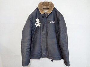 [12B-71-047-2] NAVY DEPARTMENT ネイビーデパートメント THE REAL McCOY’ リアルマッコイズ デッキジャケット サイズ40