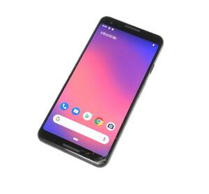 ★SoftBank Google Pixel3 64GB ブラック SIMフリー 利用制限「〇」 液晶割れ ジャンク品★